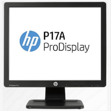 图片 惠普 HP P17A  17寸方屏LED背光液晶显示器,VGA接口,250nits,1000:1,响应时间5ms,分辨率1280x1024，三年保修