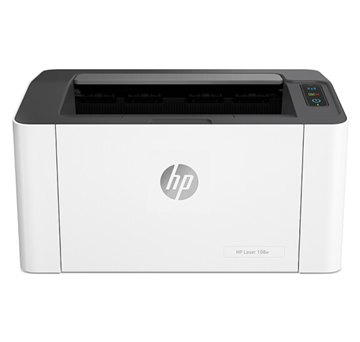 图片 惠普（HP）Laser 108w A4幅面黑白激光打印机 无线网络打印 20页/分钟 手动双面打印 适用耗材：HP 110A 一年保修